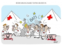 rodekruiskleur